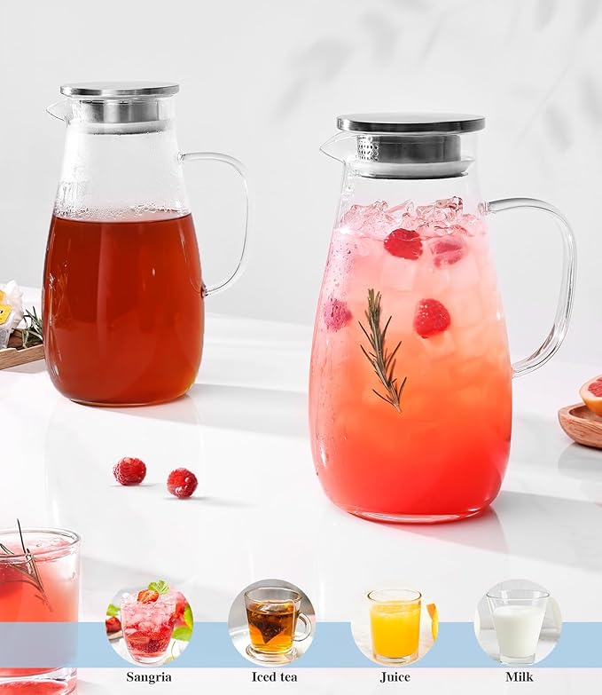 LUNA & MANTHA Glass Pitcher - Image 4