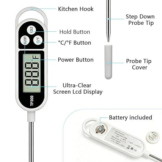 Candy Thermometer Digital Instant Read - Image 3