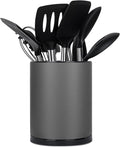 Kitchen Utensil Holder for Countertop 360° Rotating Utensil Caddy Extra Large by Haiyouneer