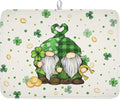St Patrick's Day Gnome Dish Drying Mat by Anyako