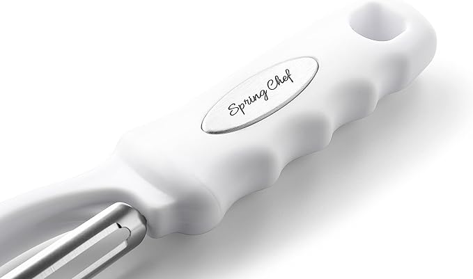 Spring Chef Premium Swivel Vegetable Peeler, Comfrotable Handle and Ultra Sharp - Image 9