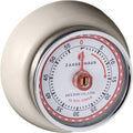 Zassenhaus Magnetic Retro Kitchen Timer, Classic Mechanical Cooking Timer by Zassenhaus