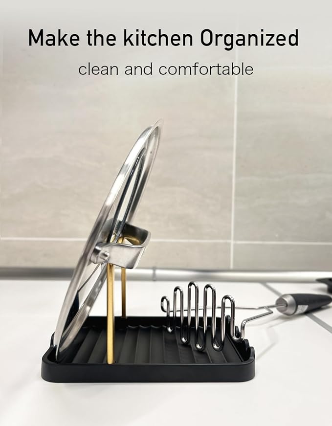 Anti-Rust Metal Spoon Rest - Image 4