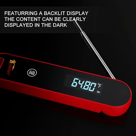 KULUNER The Latest Thermocouple Instant Reading Meat Thermometer Digital - Image 4