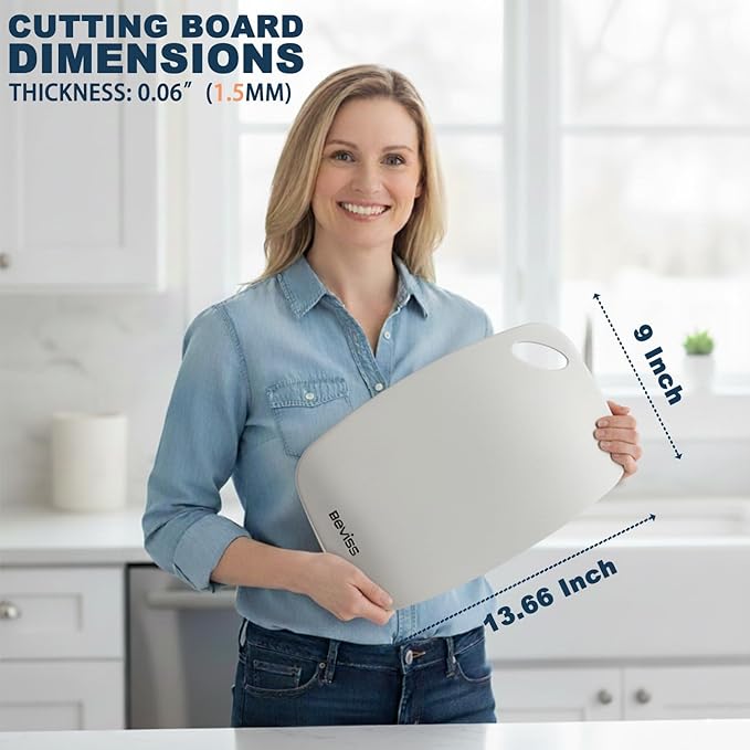 Real 99.85% Pure Titanium Cutting Board Non-Toxic 13.66" x 9"- BPA Free - Image 5