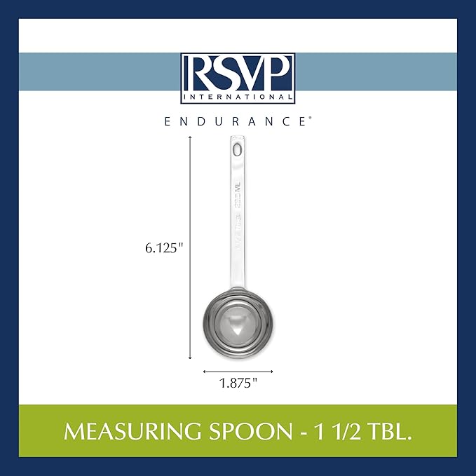 RSVP International Endurance Kitchen Collection Open Stock Measuring Spoon - Image 7