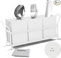 ECOIOU Cutlery Holder with Drain Holes, kitchen counter, Forks and Knives by Ecoiou