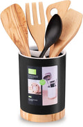 Kitchen Utensil Holder Tableware Storage Bucket, Spoon Chopsticks Fork Drain by Tiosamd