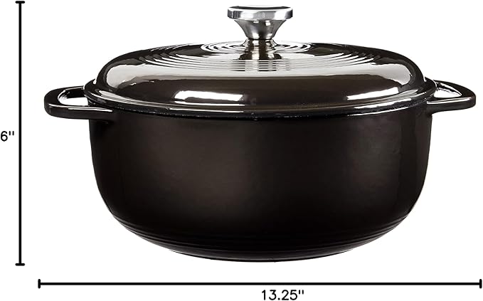 Lodge Essential Enamel Cast Iron Dutch Oven - Image 9