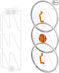 Durmmur 2 Pack Pot Lid Organizer Rack, 6-Tier Pot Lids Holder by Durmmur