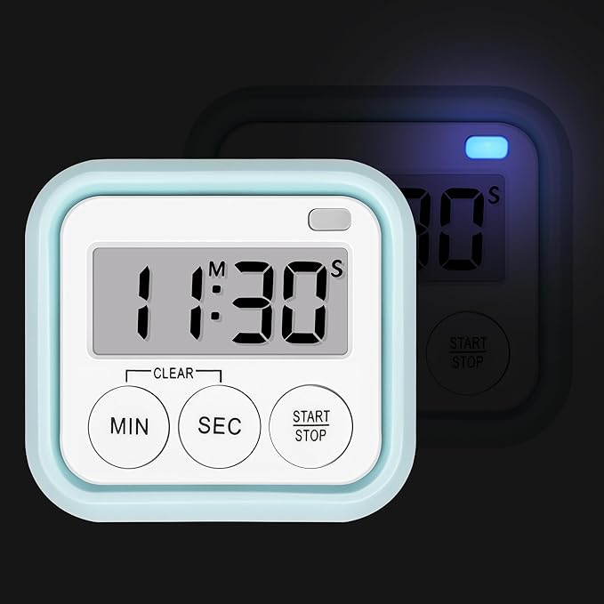 Timer, Kitchen Timers for Cooking Classroom Timer for Kids Teachers Magnetic - Image 3