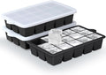 Silicone Ice Cube Trays 3Packs, Easy Release Ice Cube Molds by Unknown