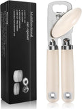 Safring Can Opener Manual, Heavy Duty Stainless Steel Smooth Edge Can Openers by Safring