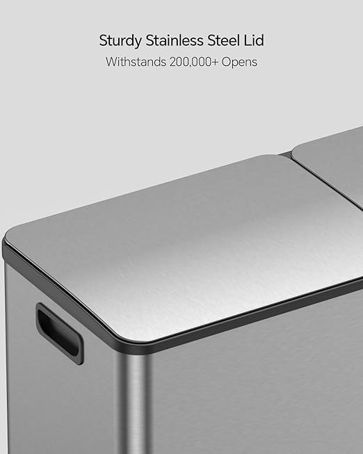Lovewind Dual Trash and Recycling Bins - Image 6