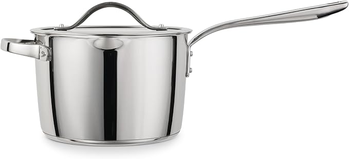 Tramontina Tempo Tri-Ply Base Stainless Steel 4-Quart Sauce Pan - Image 6
