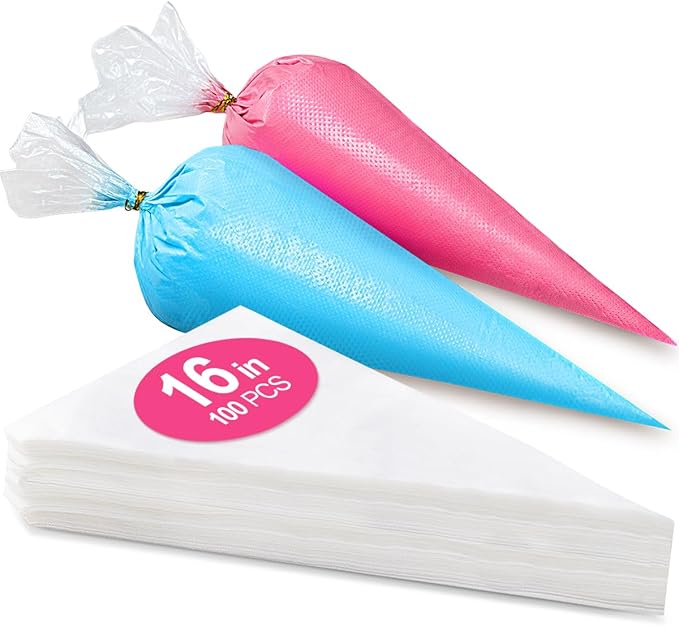 16 Inch Piping Bags Disposable, Frosting Bags, Cake Decorating Bags, Decorating by Wddeevoi