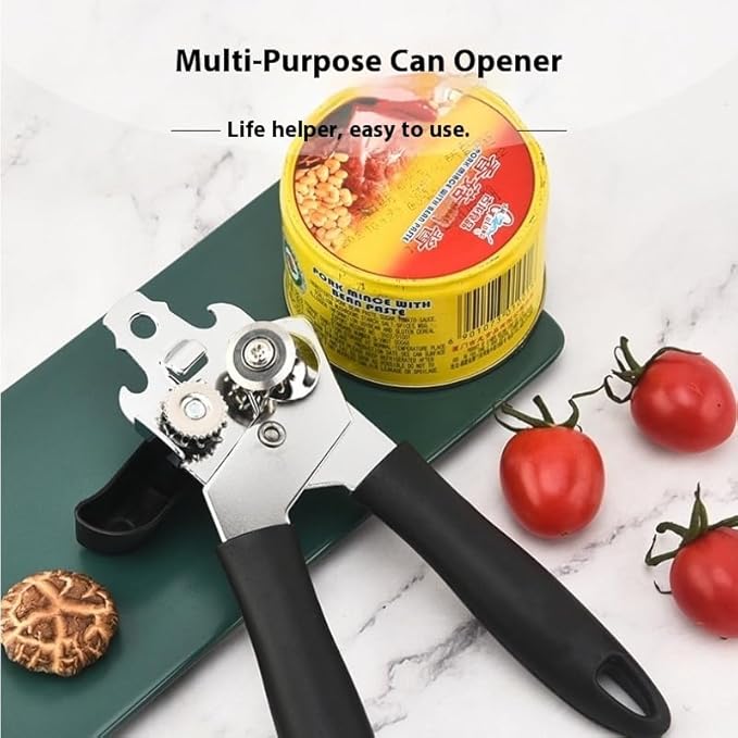 Can Opener Manual Heavy Duty, Ariettie Hand Held Can Openers - Image 3