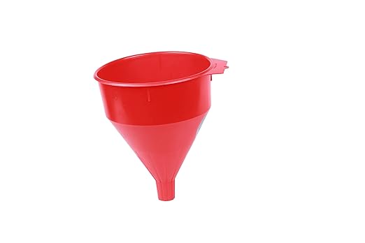 WirthCo 32006 Funnel King Red Polyethylene Funnel - Image 2