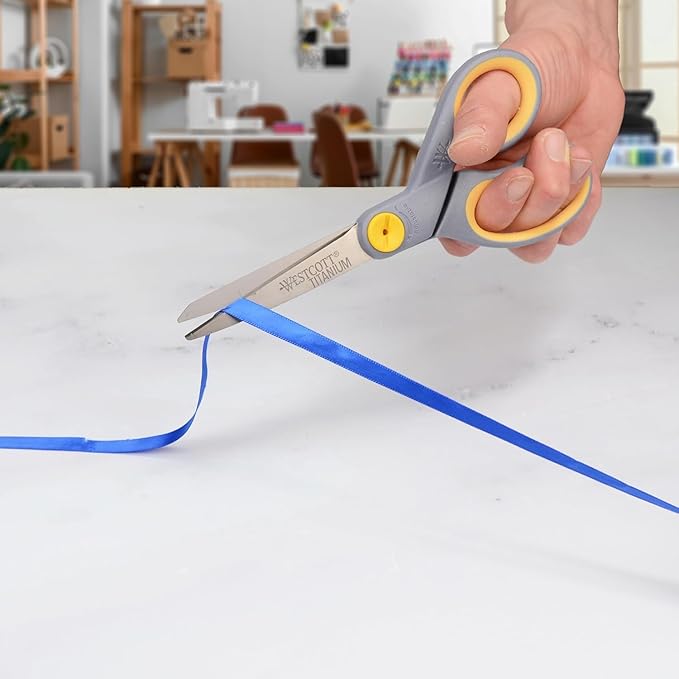 Westcott 8” Titanium Bonded Scissors - Image 9