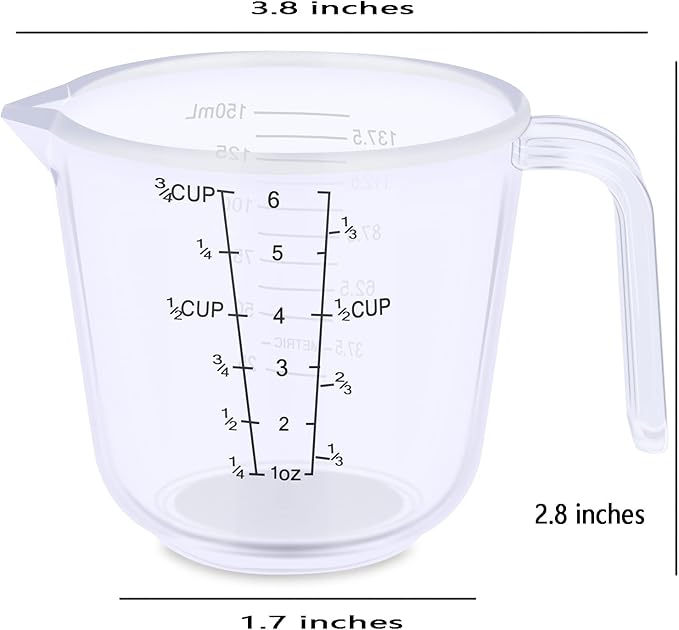DOTINGHUX Measuring Cup, 3/4 Cup - Image 3