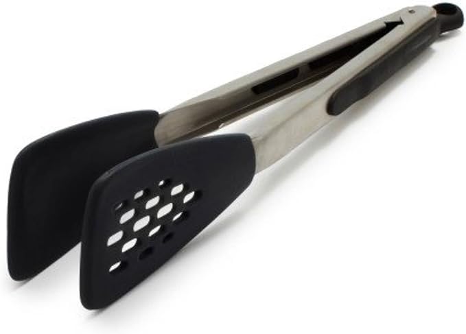 OXO Good Grips Large Silicone Flexible Turner, Stainless Steel & Good Grips - Image 2