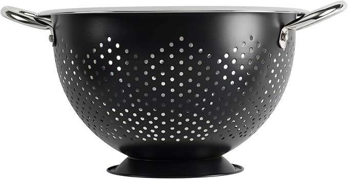 GoodCook Gourmet Colander, 5qt capacity, Stainless Steel by GoodCook