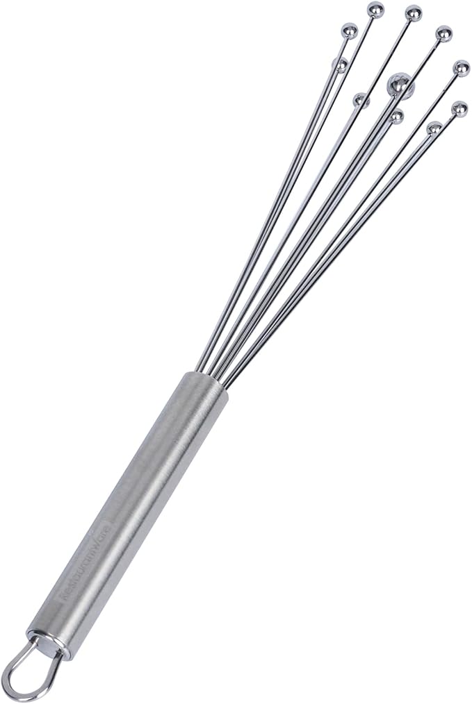 Restaurantware 10.5 in Stainless Steel Ball Whisk - Image 2