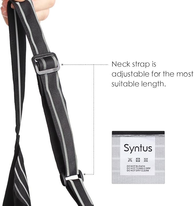 Syntus Apron for Men Women, Adjustable Cooking Kitchen Chef Aprons - Image 4