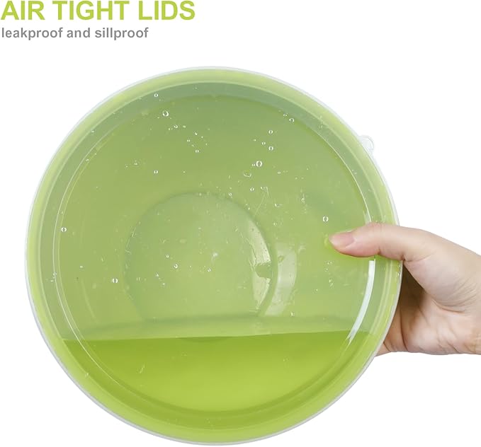 BoxedHome BPA Free Plastic Round Mixing Bowl - Image 3