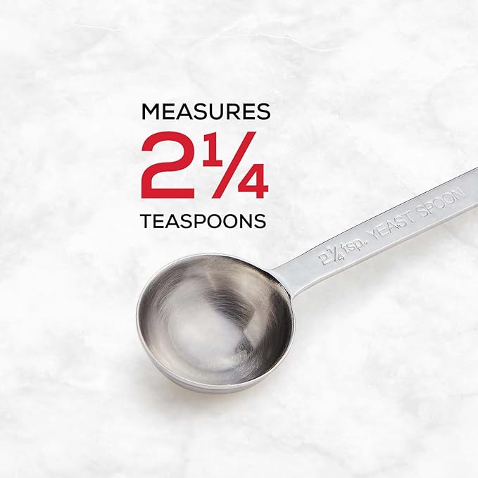 King Arthur Baking Company Yeast Measuring Spoon, 18/8 Stainless Steel - Image 3