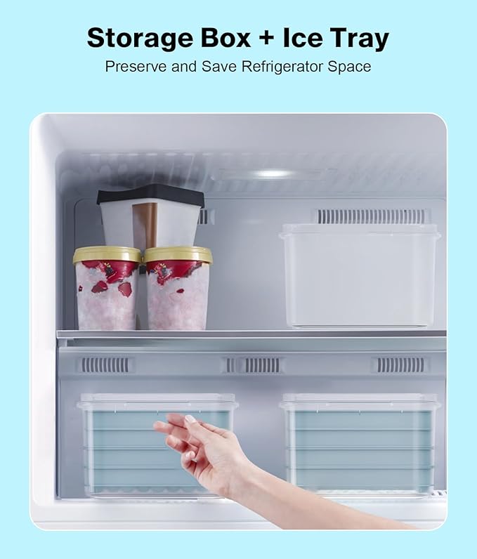 Mini Ice Cube Trays for Freezer - Image 3
