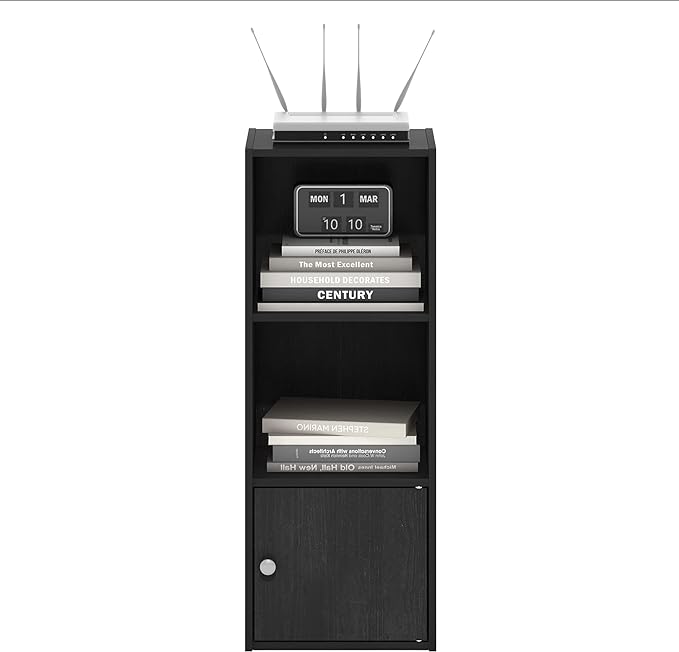 Furinno LUDER Book Shelf, 3-Tier Modern Bookshelf, Bookcase - Image 6