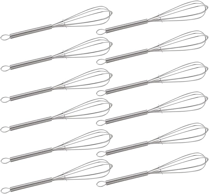 CHuangQi 5 Inch Endurance Stainless Steel Mini Whisk/Egg Beater by CHuangQi