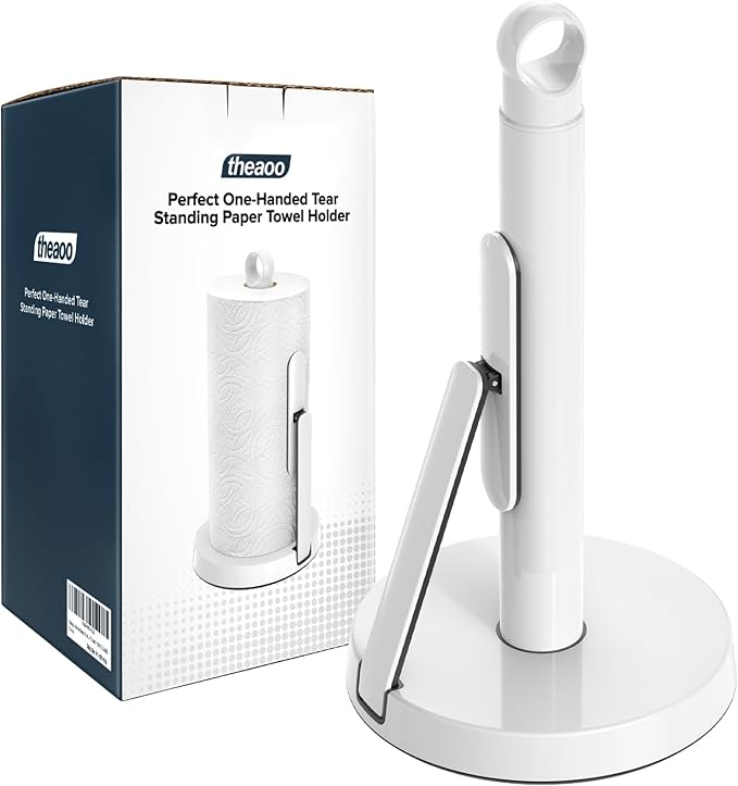 theaoo Heavy-Duty Stainless Steel Paper Towel Holder by theaoo