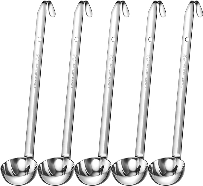 Cunhill 5 Pcs Soup Ladles Stainless Steel Serving Ladles by Cunhill