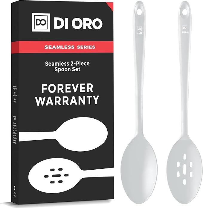 DI ORO Silicone Spoons for Cooking by DIORO