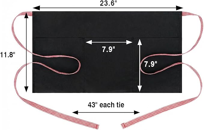BOHARERS 3-Pocket Waist Apron - Image 6