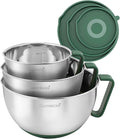 Rorence Mixing Bowls Set: Stainless Steel Non-Slip Bowls by Rorence
