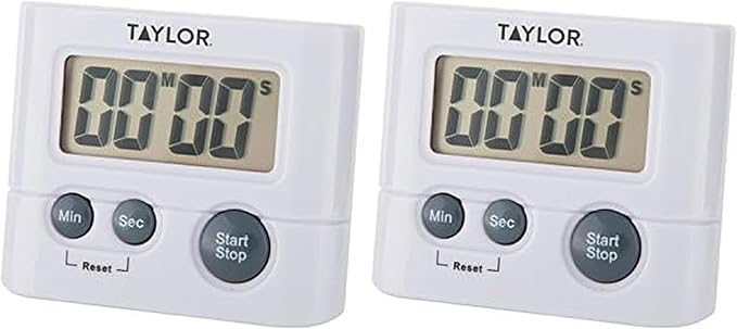 Taylor Digital Timer with 99 Minute 59 Second Display, and Timing Needs by Taylor