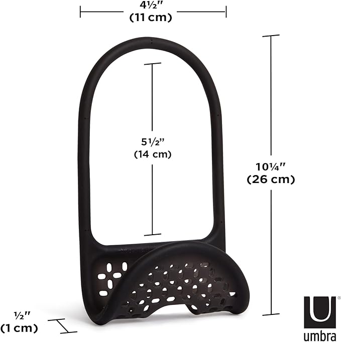 Umbra Sling Sponge Holder for Kitchen Sink – No Suction Cups, Flexible Caddy - Image 3