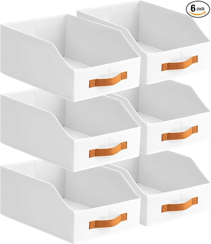Homsorout Fabric Storage Bins for Organizing by Homsorout