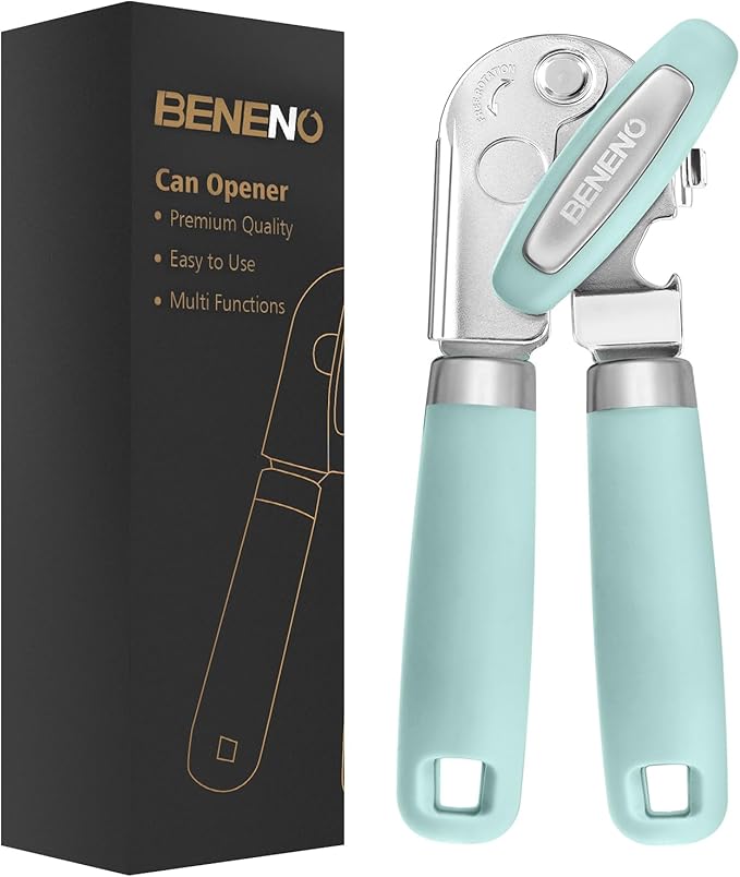 Beneno Heavy Duty Hand Can Opener Manual by Beneno