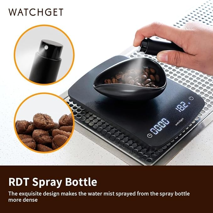 watchget Coffee Bean Dosing Cup & RDT Spray Bottle Kit - Image 5