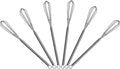 7.2 inch Mini Wire Whisk 6 Pack by Keewah