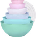 BoxedHome BPA Free Plastic Round Mixing Bowl by BoxedHomeProducts