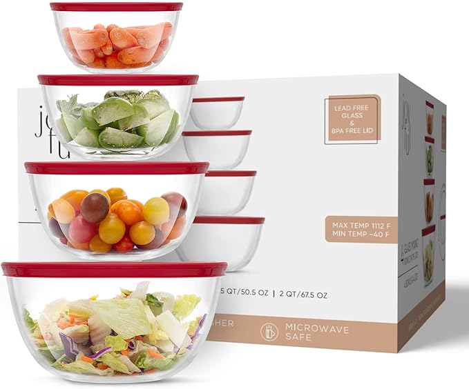 JoyJolt Kitchen Mixing Bowls - Image 8