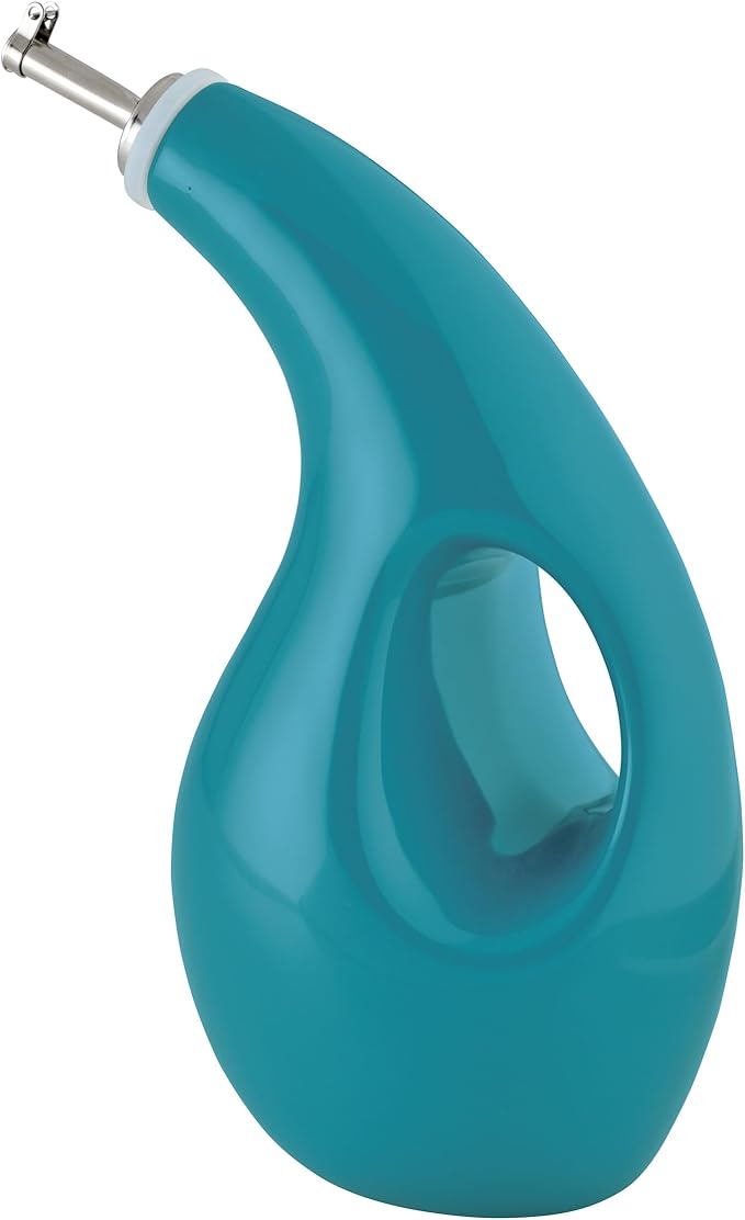 Rachael Ray Ceramics EVOO Oil and Vinegar Dispensing Bottle, 24 Ounce - Image 10