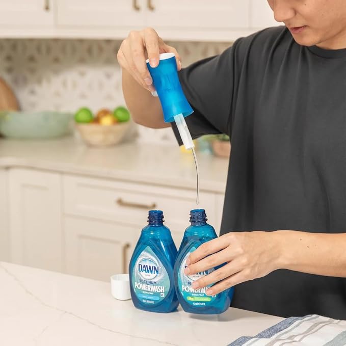 Dawn Platinum Powerwash, Fresh Scent, 1 Starter Kit + 2 Refills (21.5oz each - 3 Piece Set)