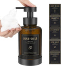 Luxspire Foaming Soap Dispenser, Glass Foam Pump Soap Dispenser, Non-Slip Hand by Luxspire