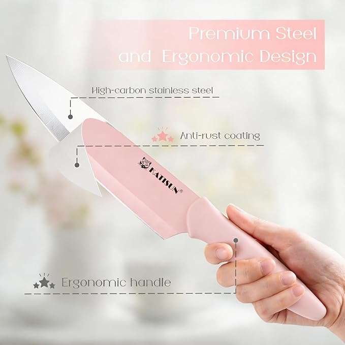 Knife Set, 15 Pieces Knives Sets - Image 3
